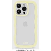 Wavy Case 背面クリア耐衝撃 iPhone 16 Pro Max用 ケース Lemonade/Transparent 16644