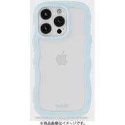 Wavy Case 背面クリア耐衝撃 iPhone 16 Pro Max用 ケース Mineral Blue/Transparent 16643