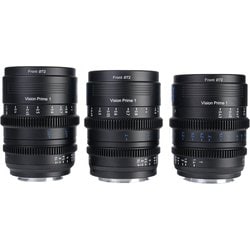 VP-1-3B-JP [24/35/50mm T1.4 Vison Prime 1 マウント交換式シネマレンズセット フルフレーム （E/L/RF/Z交換用マウント付き） ブラック]