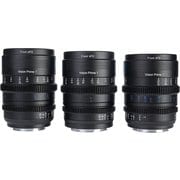 VP-1-3B-JP [24/35/50mm T1.4 Vison Prime 1 マウント交換式シネマレンズセット フルフレーム （E/L/RF/Z交換用マウント付き） ブラック]