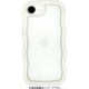 Wavy Case for iPhone 16e ivory UNI-CSIP25S-5WCIV