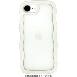 Wavy Case for iPhone 16e ivory UNI-CSIP25S-5WCIV