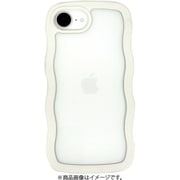 Wavy Case for iPhone 16e ivory UNI-CSIP25S-5WCIV