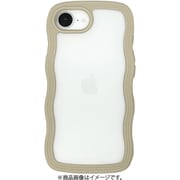 Wavy Case for iPhone 16e greige UNI-CSIP25S-5WCGG