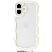Wavy Case for iPhone 16 ivory UNI-CSIP24M-5WCIV