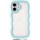 Wavy Case for iPhone 16 blue UNI-CSIP24M-5WCBU
