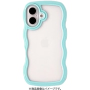 Wavy Case for iPhone 16 blue UNI-CSIP24M-5WCBU