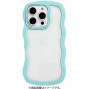 Wavy Case for iPhone 16 Pro blue UNI-CSIP24MP-5WCBU