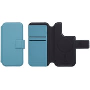 SNAPCOVER MagSafe対応カバー Mサイズ(6.1~6.3インチ対応) サックスブルー DCS-SC01MBU