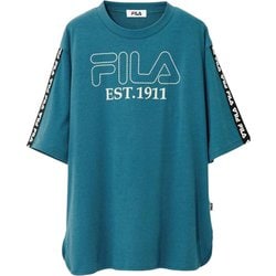 961427008 汗に負けない！大人のロゴTシャツ Lサイズ ブルー fr961427