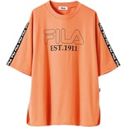 961427011 汗に負けない!大人のロゴTシャツ Lサイズ コーラルピンク fr961427