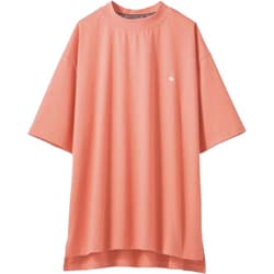 961779005 綿100％ワンポイントTシャツ Lサイズ ローズ fr961779