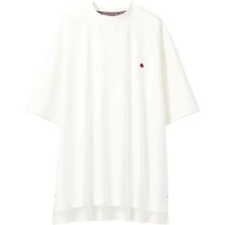 961779001 綿100％ワンポイントTシャツ Mサイズ オフホワイト fr961779