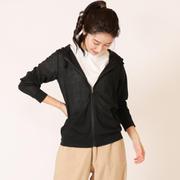 GCS0355 無地 UVパーカー LLサイズ 07.ブラック glparka