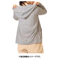GCS0355 無地 UVパーカー LLサイズ 09.杢グレー glparka