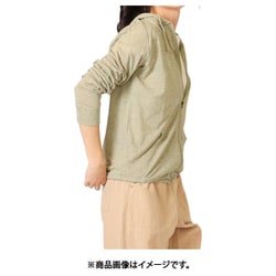 GCS0355 無地 UVパーカー LLサイズ 75.カーキ glparka