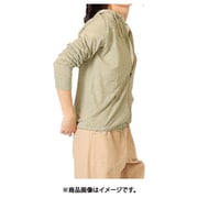 GCS0354 無地 UVパーカー Lサイズ 75.カーキ glparka