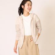 GCS0353 無地 UVパーカー Mサイズ 03.杢ベージュ glparka