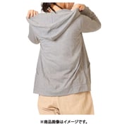 GCS0353 無地 UVパーカー Mサイズ 09.杢グレー glparka