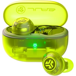 完全ワイヤレスイヤホン GO POP ANC アクティブノイズキャンセリング/Bluetooth対応 Clear Bright Green EBGOANCTRAGRN50WEB