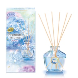 限定 お部屋の消臭力 プレミアムアロマ スティック 本体 紫陽花 （あじさい） 65ml [消臭剤 芳香剤 ルームフレグランス リードディフューザー 部屋用 玄関用 リビング用]