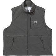SHIRRING NYLON VEST メンズ ベスト GRAY Mサイズ 251MCV0002