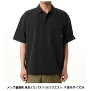 シアサッカー ショートスリーブシャツ メンズ シャツ BLACK Mサイズ 251MCV0017