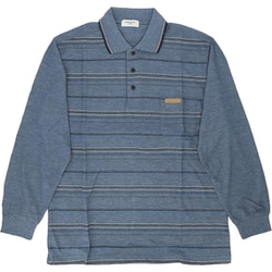 64830 KEN GROVE 鹿の子ポロシャツ Lサイズ 30BLUE kgpoloshirt3
