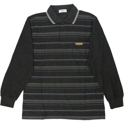 64830 KEN GROVE 鹿の子ポロシャツ Lサイズ 30TOP/CHARCOAL kgpoloshirt3