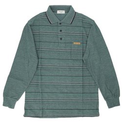 64830 KEN GROVE 鹿の子ポロシャツ Mサイズ 30GREEN kgpoloshirt3
