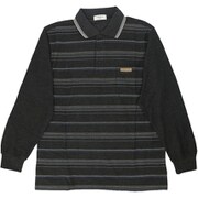 64830 KEN GROVE 鹿の子ポロシャツ Mサイズ 30TOP/CHARCOAL kgpoloshirt3