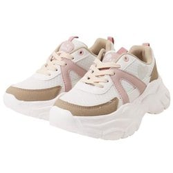 PSJ-038 JUNIOR 厚底スニーカー 20cm BEIGE psj038
