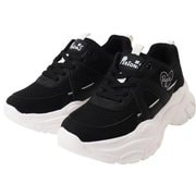 PSJ-038 JUNIOR 厚底スニーカー 22cm BLACK psj038