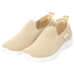 PSL-5817 レディース ニットスニーカー 23.5cm BEIGE psl5817