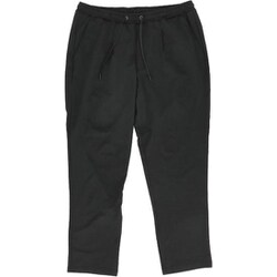 ハイブリッドジャージ タックアンクルイージーパンツ LLサイズ 99BLACK us35336