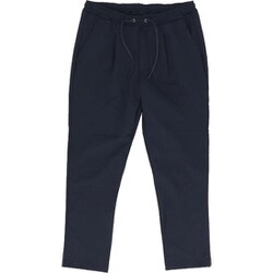 ハイブリッドジャージ タックアンクルイージーパンツ Lサイズ 57NAVY us35336