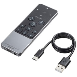 Bluetoothタッチパッドリモコン 充電式 MA-PBS325BK