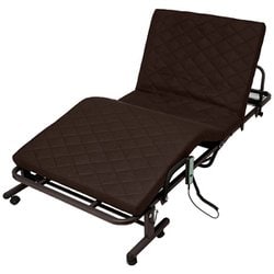 電動メッシュキルトベッド ブラウン TAN-887BR