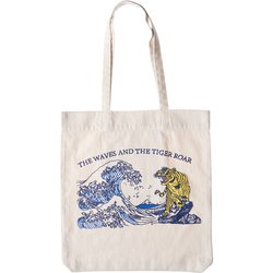 TB トートバッグ TIGER AND WAVES-NT