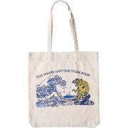 TB トートバッグ TIGER AND WAVES-NT