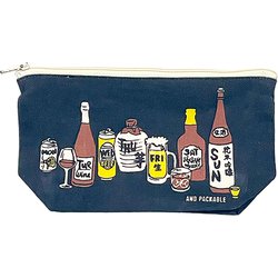 ZPO ポーチ NO SAKE NO LIFE-NV