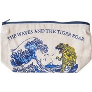 ZPO ポーチ TIGER AND WAVES-NV