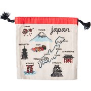 KPO ポーチ 巾着 JAPAN-RD