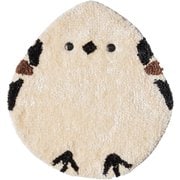 CP チェアパッド アニマルシマエナガ WH