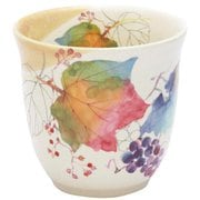 02718 花ものがたり 12ヶ月湯呑 湯呑 9月ぶどう hana12yu