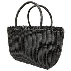 4009557-04 プラリュクス かごバッグ プラスチックバッグ チャコール plaluxebbag