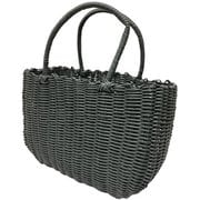 4009557-03 プラリュクス かごバッグ プラスチックバッグ グレー plaluxebbag