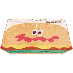 サンシェード BURGER CONX（バーガーコンクス） 折りたたみ傘型 幅144cm×高さ78cm 遮熱率35％以上 遮光率99％以上 紫外線遮蔽率99％以上 CPRSS1