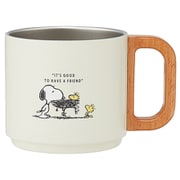 スタッキング ステンレスマグ SNOOPY/バッジ SSTMG3S