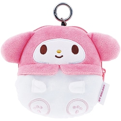 リール付き ぬいぐるみポーチ サンリオキャラクターズ マイメロディ ZRNP1